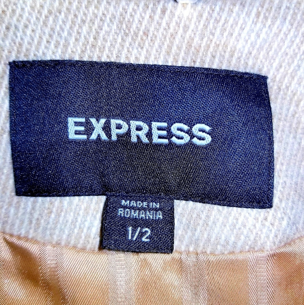 Express Vintage Wool Blazer - Picture 4 of 5